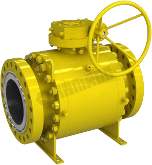 trunnion mounted ball valve